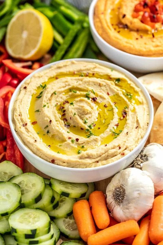 Simple Blender Hummus